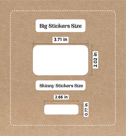 The San Diego Padres • 9 Big School Name Stickers • 40 Skinny Stickers