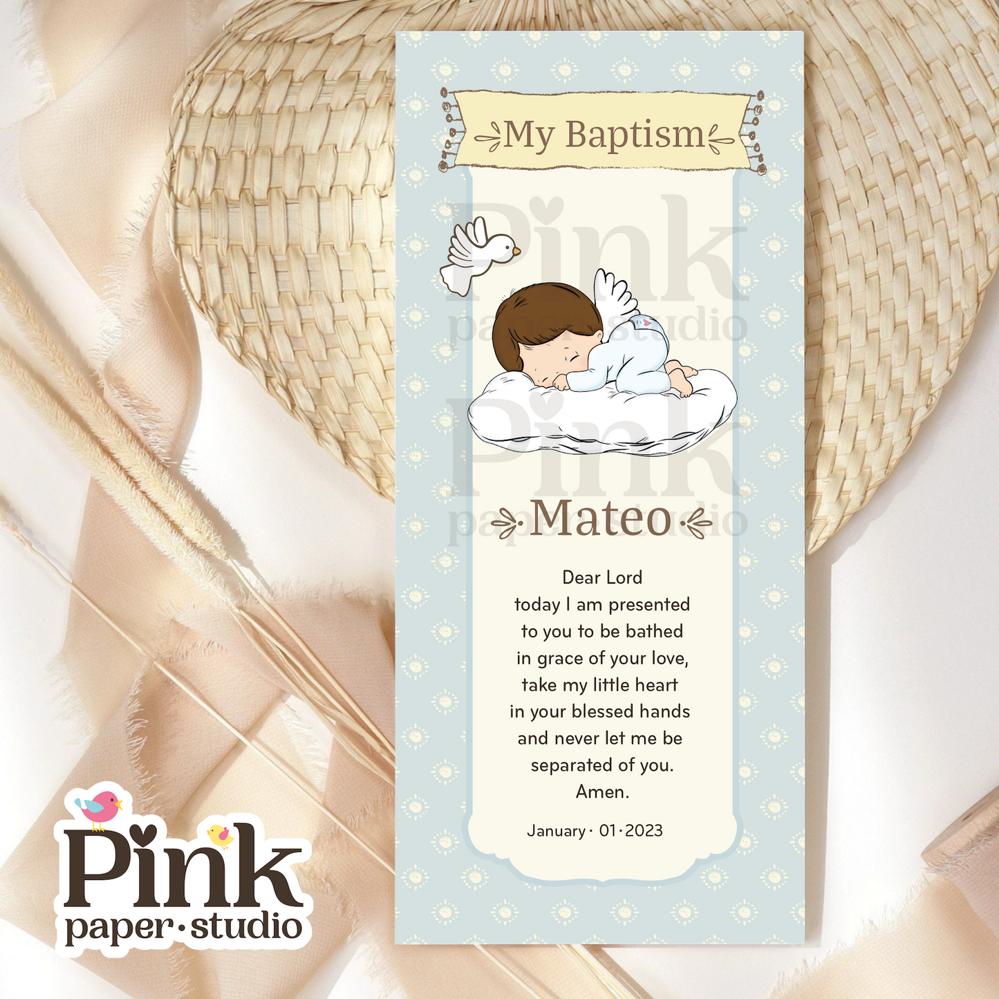 Marcadores de bautizo