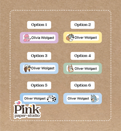 Bluey y sus amigos - Set de 80 pegatinas