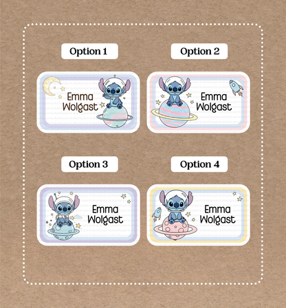 Sticker de Stitch • Etiquetas de Stitch • Set de 12 Stickers
