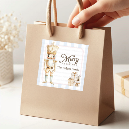 Etiquetas de Navidad • Juego de 12 etiquetas