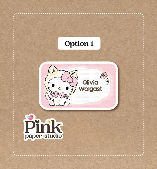 Hello Kitty Stickers • Hello Kitty • Set of 12 Stickers