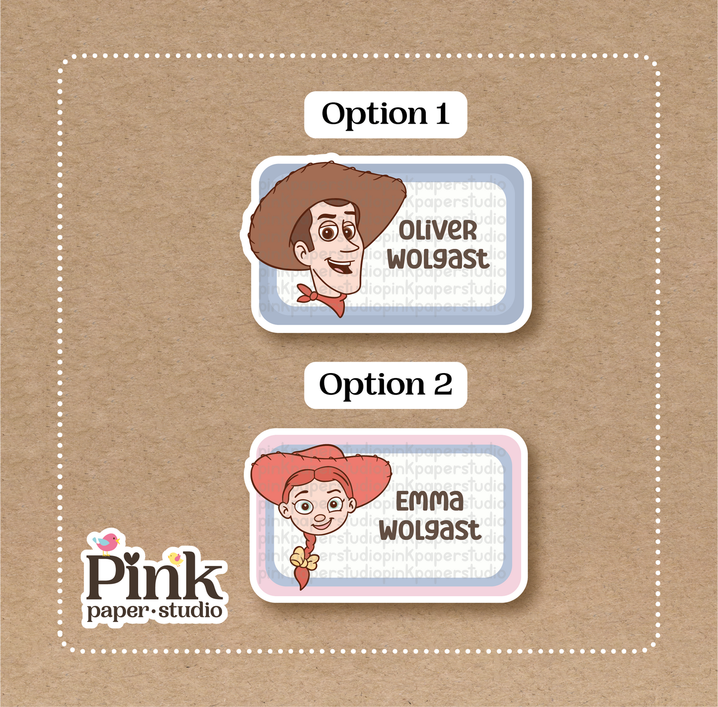 Toy Story • Pegatinas de Toy Story • Juego de 12 pegatinas