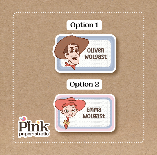 Toy Story • Pegatinas de Toy Story • Juego de 12 pegatinas