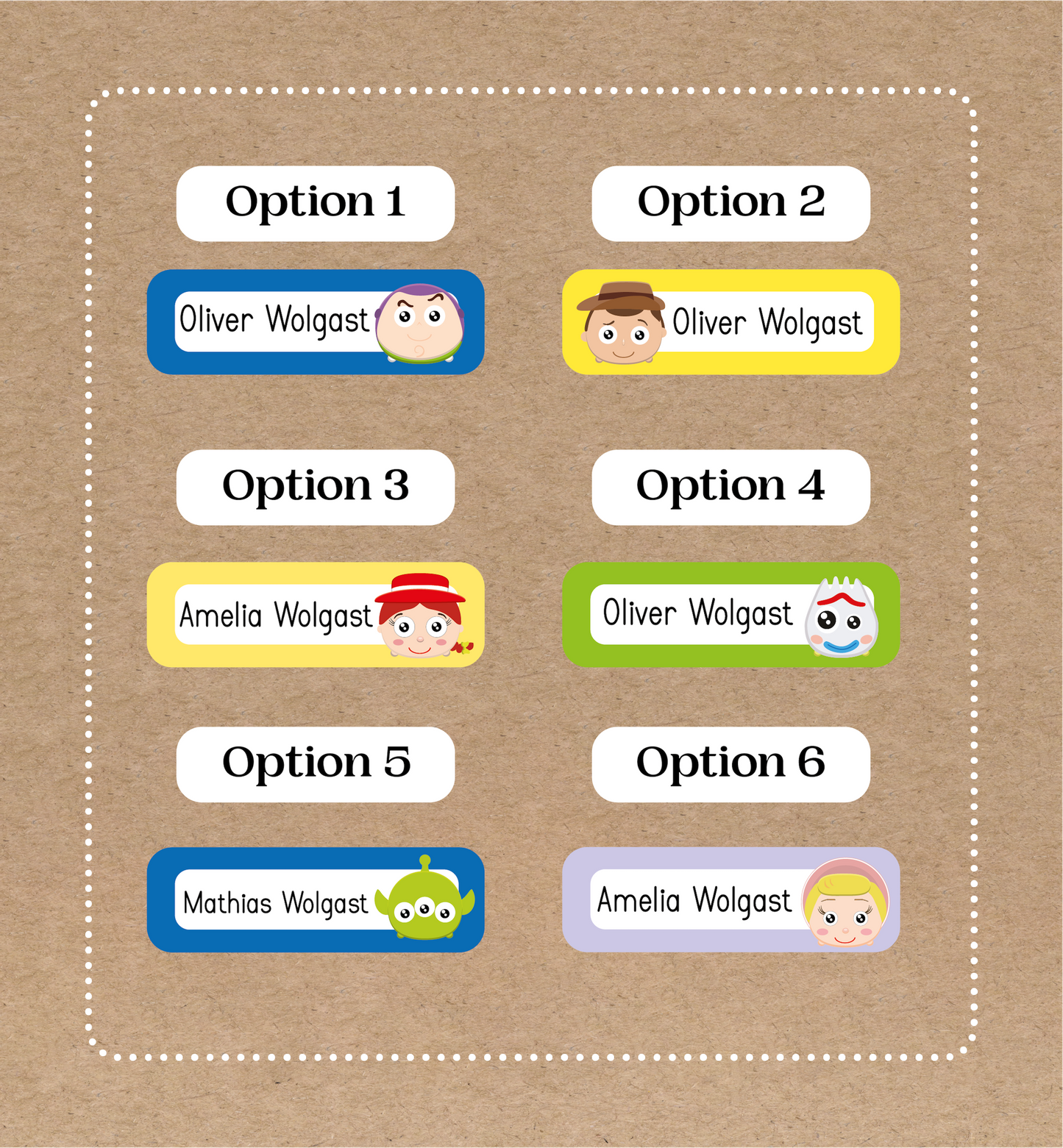 Toy Story - Set de 80 pegatinas