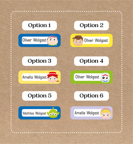 Toy Story - Set de 80 pegatinas