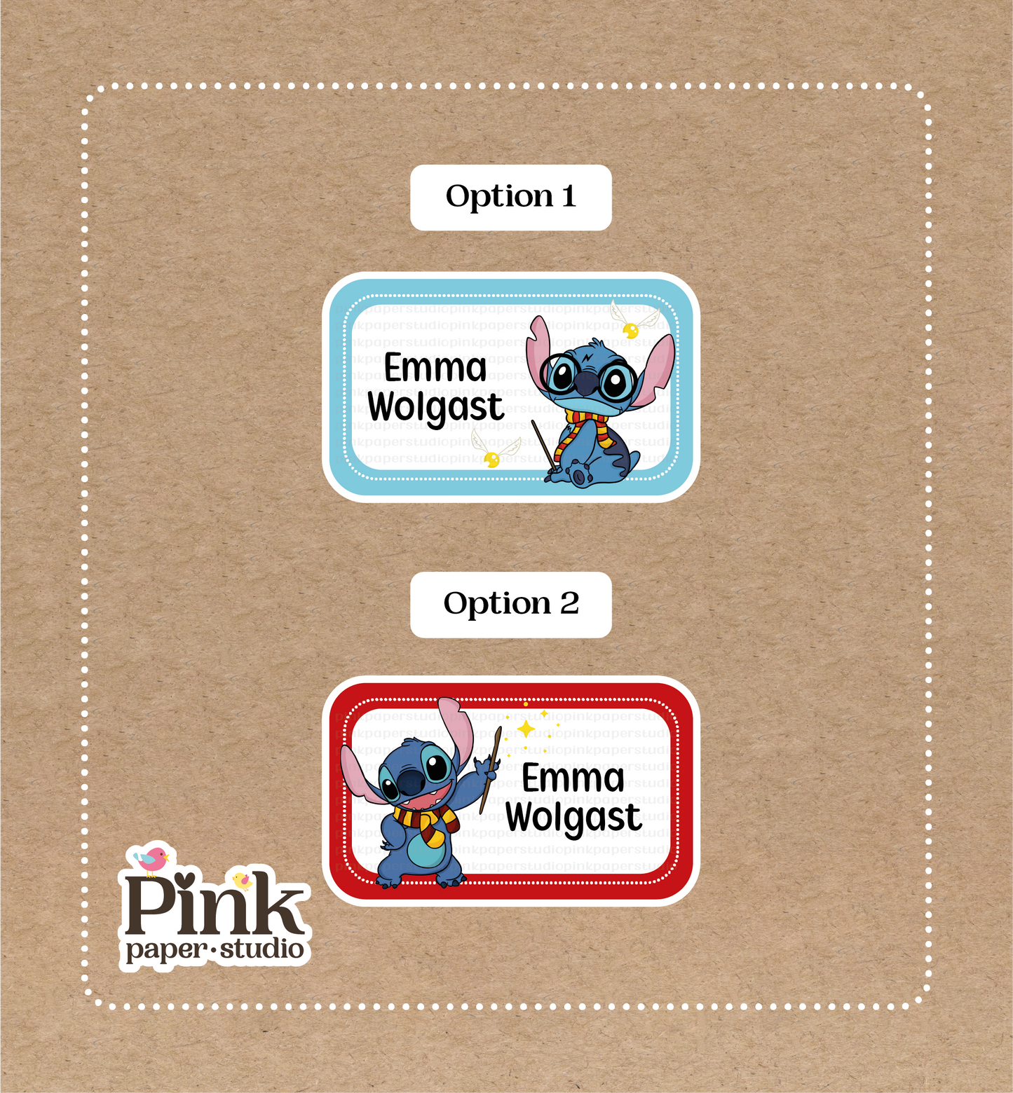 Stitch • Pegatinas de Stitch • Set de 12 pegatinas