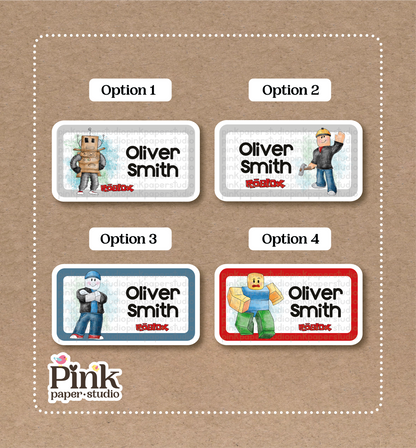 Roblox • Pegatinas de Roblox • Set de 12 pegatinas