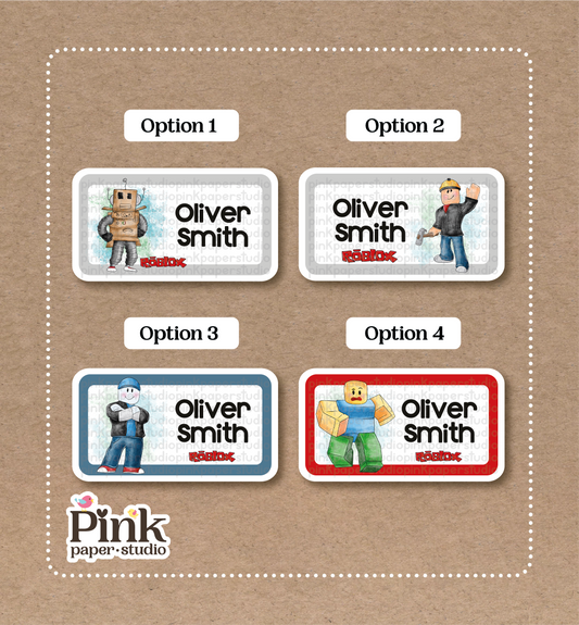 Roblox • Pegatinas de Roblox • Set de 12 pegatinas