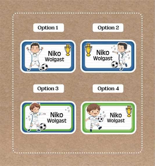 Pegatinas de fútbol • Pegatinas CR7 • Ronaldo • Set de 12 pegatinas