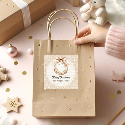 Etiquetas Navideñas • Set de 12 etiquetas