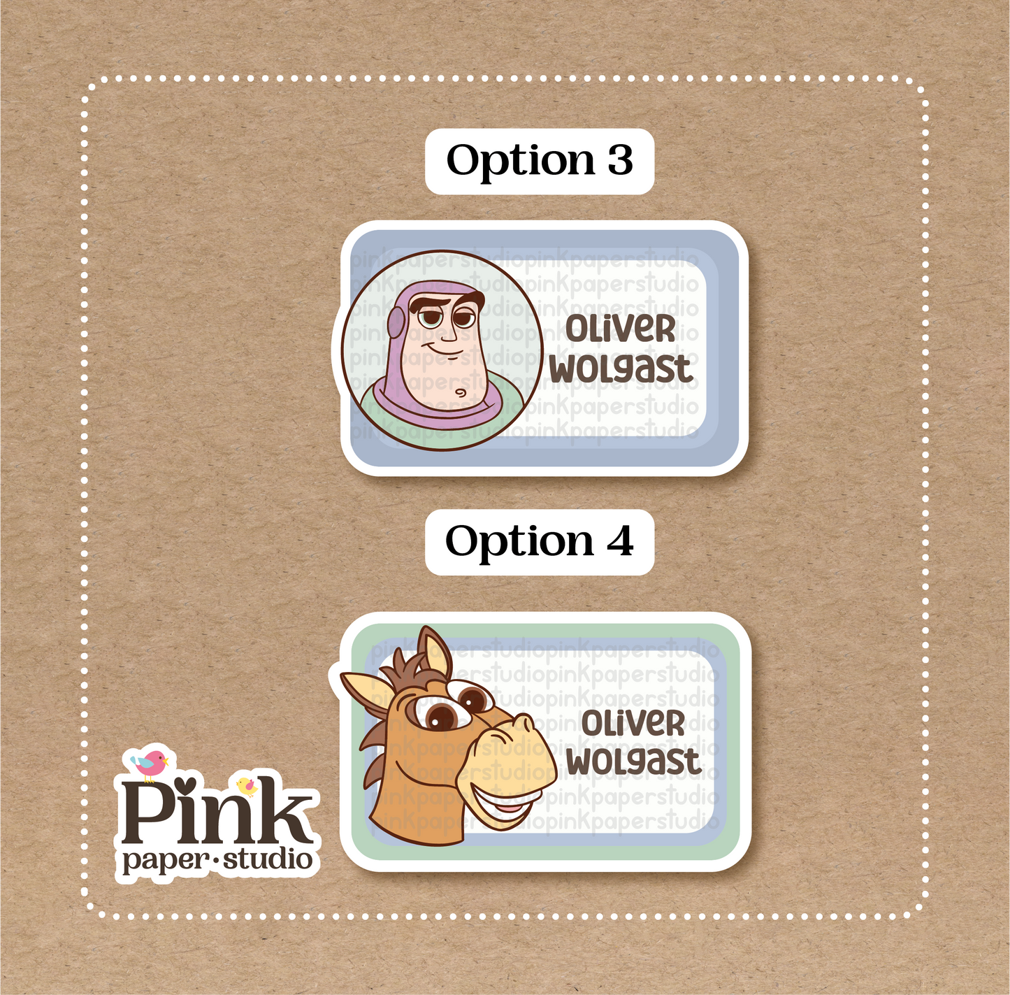 Toy Story • Pegatinas de Toy Story • Juego de 12 pegatinas