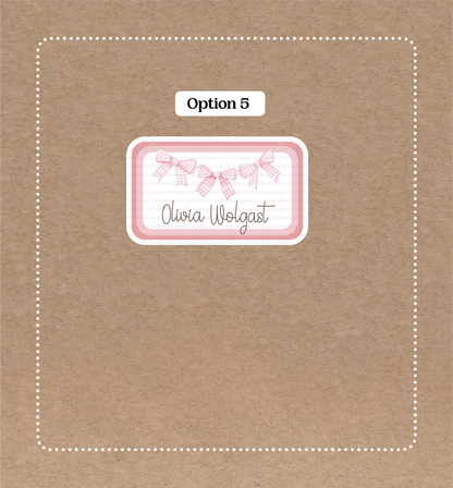 Pegatinas Coquette • Etiquetas Coquette de Fresa • Set de 12 Pegatinas