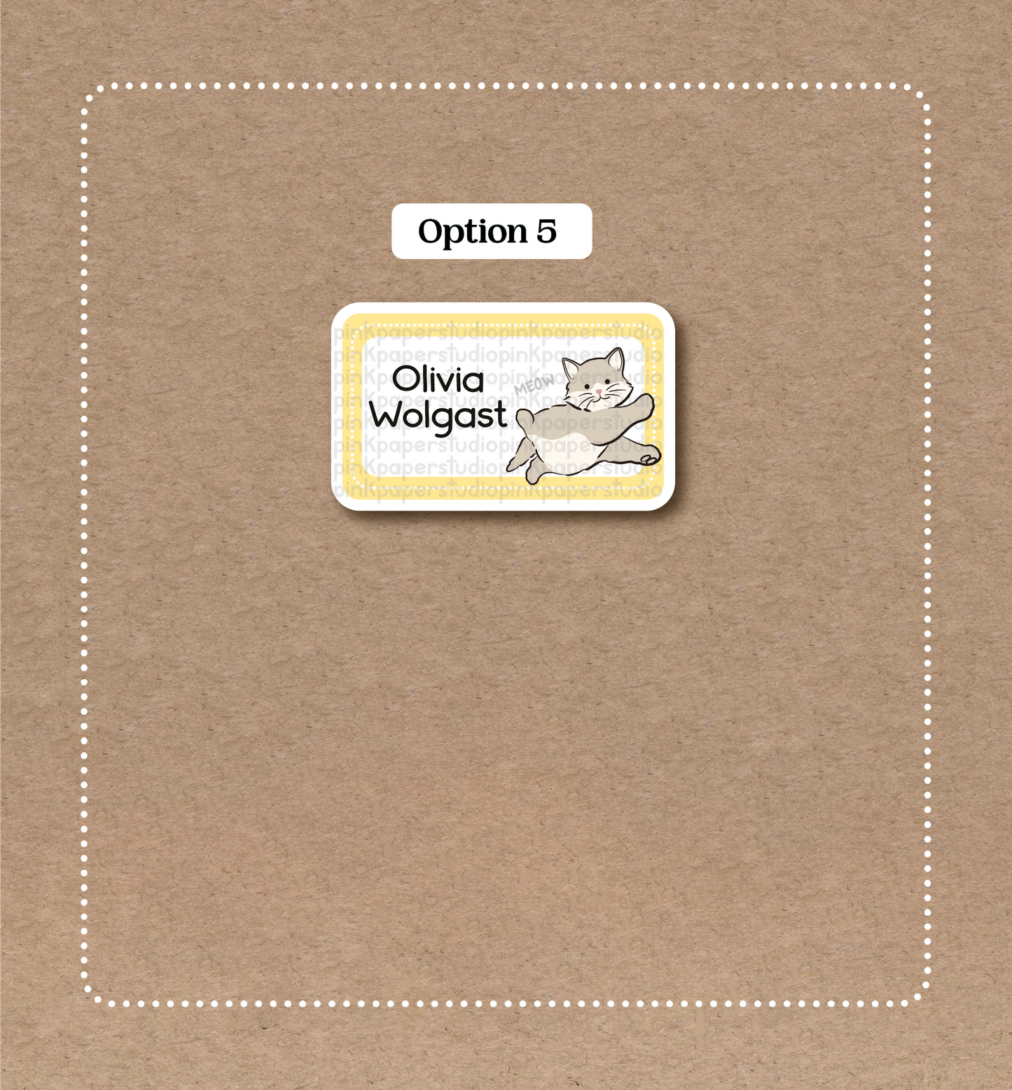 Gatos Lindos • Etiquetas de Gatos • Set de 12 Pegatinas