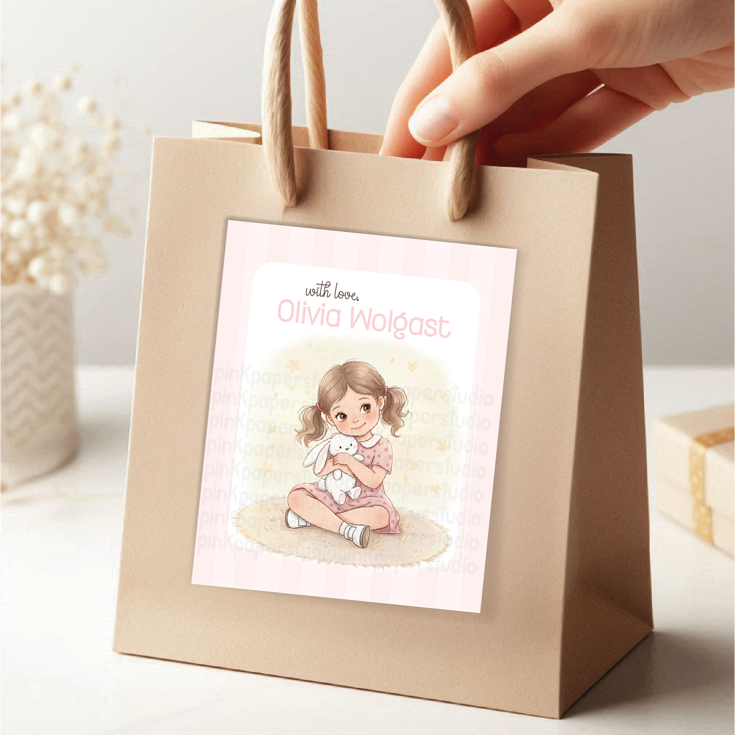 Niña Monísima • Tarjetas de Presentación • Tarjetas de Presentación para Mamá • Set de 27 Tarjetas de Presentación para Niños