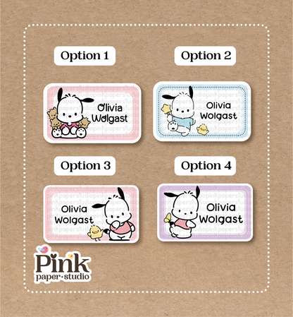 Pochaco • Stickers de Pochaco • Set de 12 Pegatinas