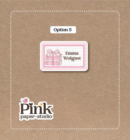 Coquette Books • Etiquetas de Coquette Books • Juego de 12 pegatinas