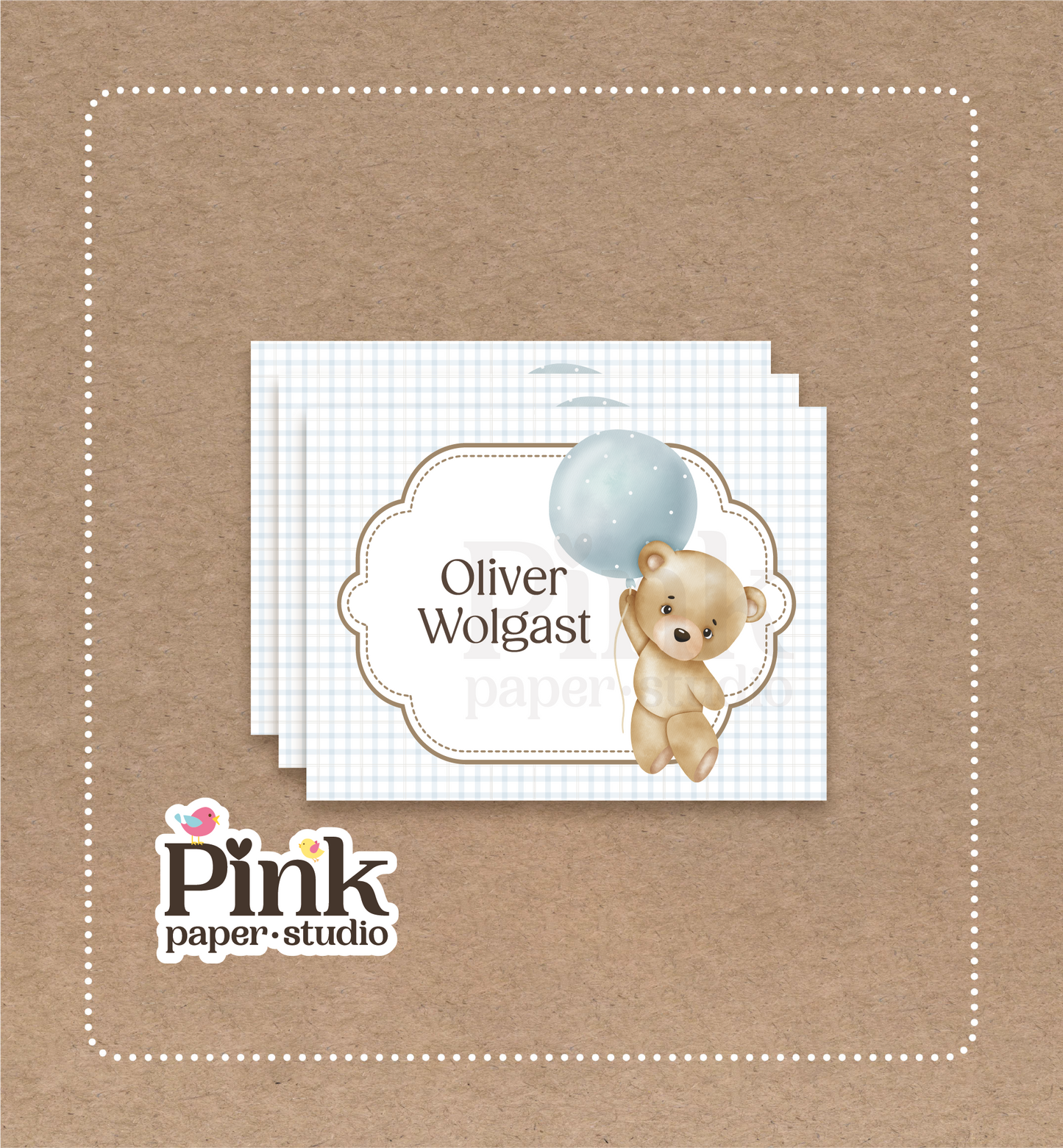 Oso Lindo • Tarjetas de Visita