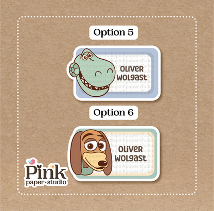 Toy Story • Pegatinas de Toy Story • Juego de 12 pegatinas