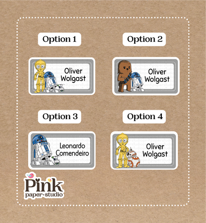 Star Wars • Pegatinas de Star Wars • Set de 12 pegatinas