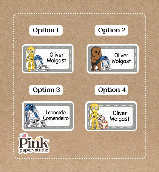 Star Wars • Pegatinas de Star Wars • Set de 12 pegatinas