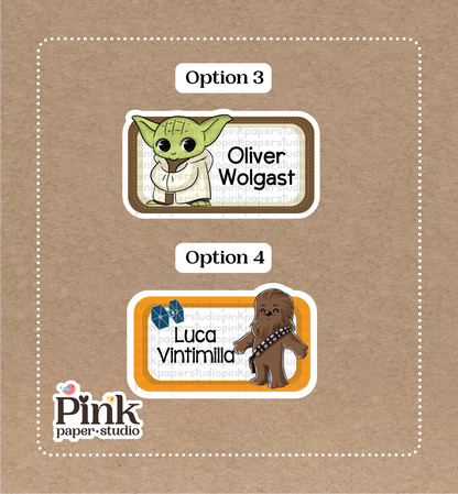 Star Wars • Pegatinas de Star Wars • Set de 12 pegatinas