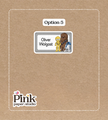 Star Wars • Pegatinas de Star Wars • Set de 12 pegatinas