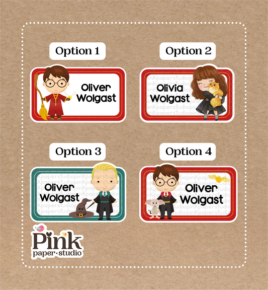 Harry Potter Stickers • Set of 12 Stickers