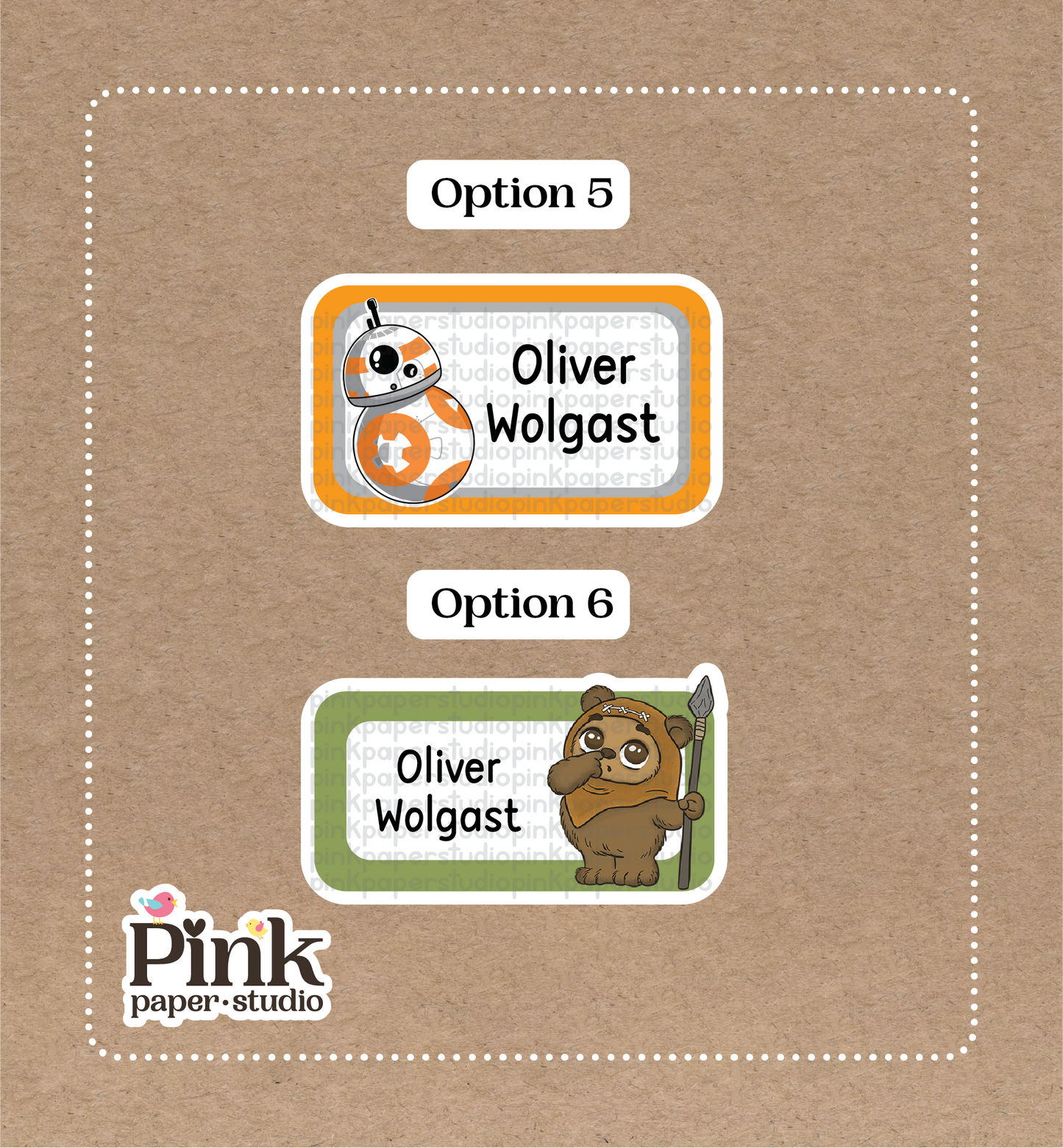 Star Wars • Pegatinas de Star Wars • Set de 12 pegatinas