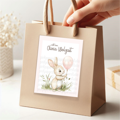 Conejo Lindo • Tarjetas de Presentación • Tarjetas de Presentación para Mamá • Set de 27 Tarjetas de Presentación para Niños