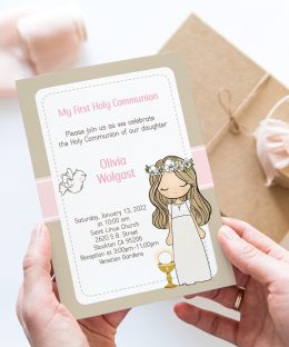 Invitación de Primera Comunión