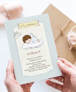 Invitación de Bautizo