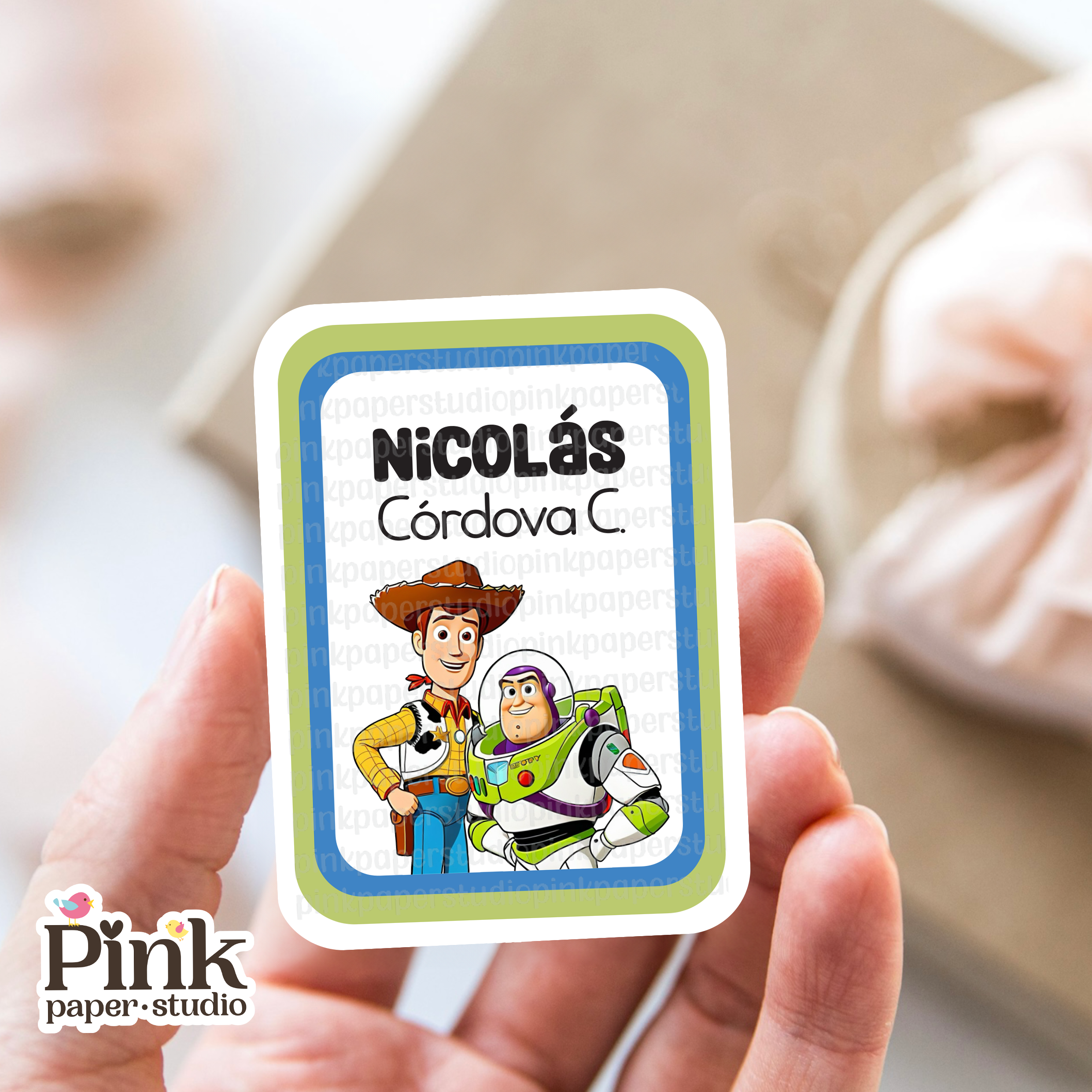 Tarjetas Personalizadas Toy Story
