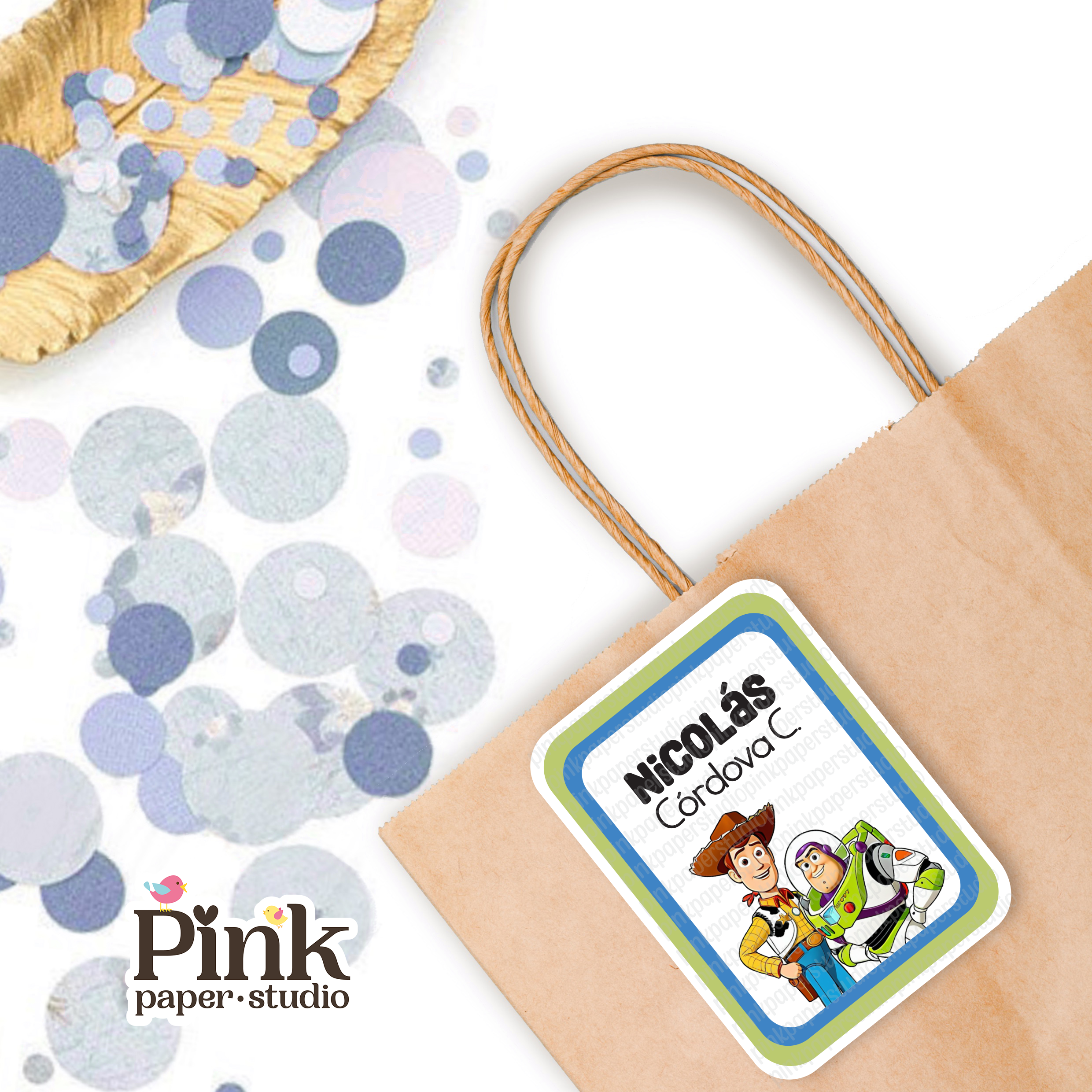 Tarjetas Personalizadas Toy Story - Imagen 2
