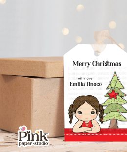 Etiquetas navideñas personalizadas