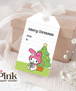 Etiquetas navideñas de Melody