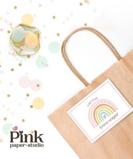 Tarjetas Personalizadas de Arcoíris
