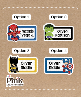 Stickers de Superhéroes