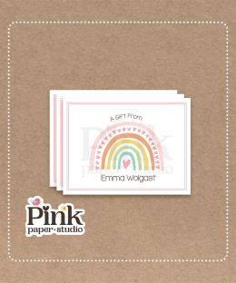 Alternative view of Tarjetas Personalizadas de Arcoíris