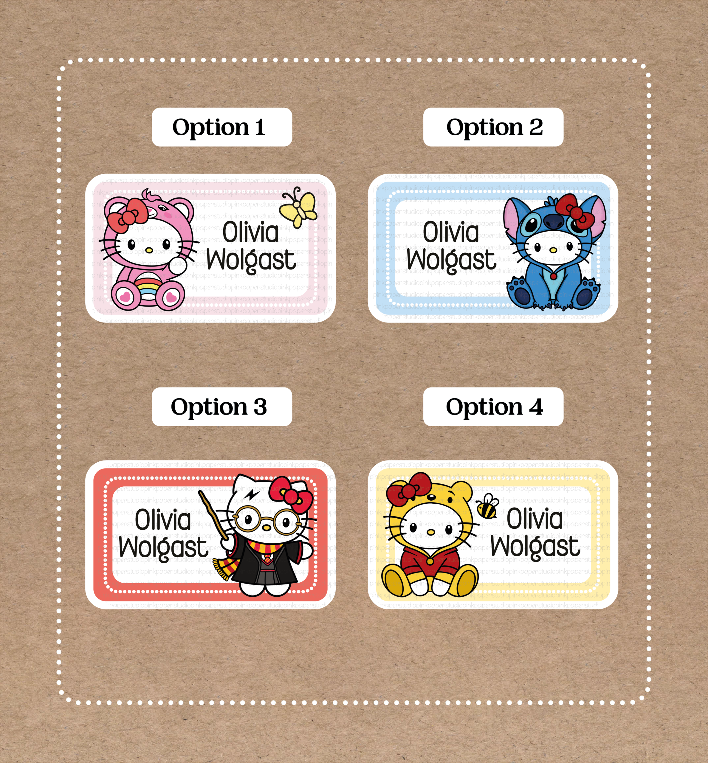 Stickers de Hello Kitty