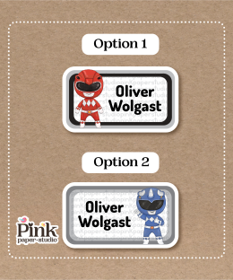 Stickers de Power Rangers