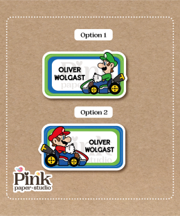 Stickers de Mario Kart