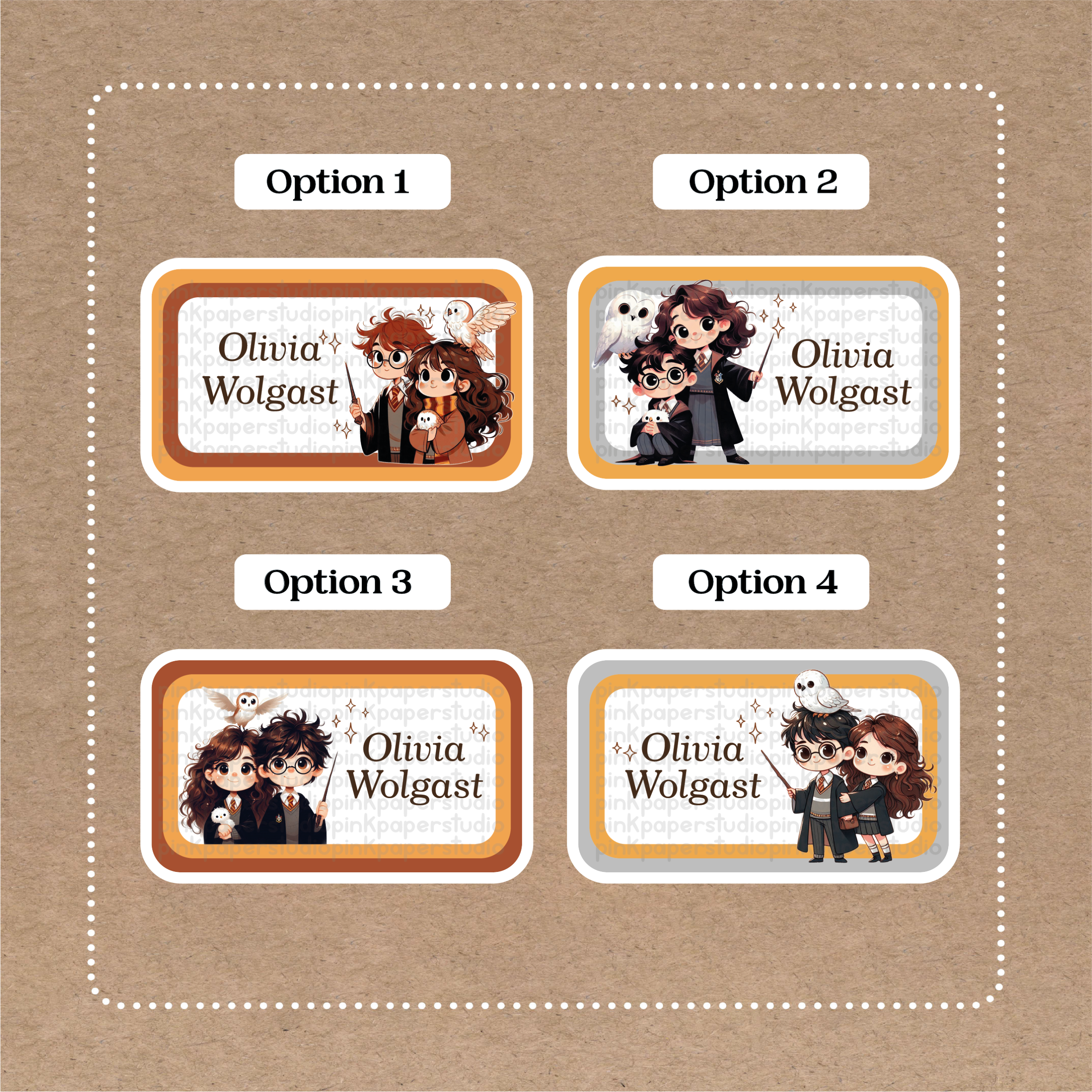 Stickers de Harry Potter