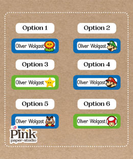 Stickers de  Mario Bros