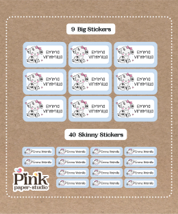 Set de Stickers de Dalmata