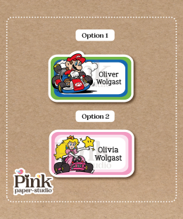 Stickers de Mario Kart