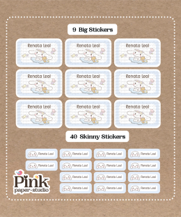 Set de Stickers de Cinnamoroll