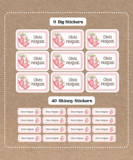 Set de Stickers Coquette