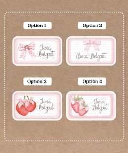 Stickers Strawberry Coquette
