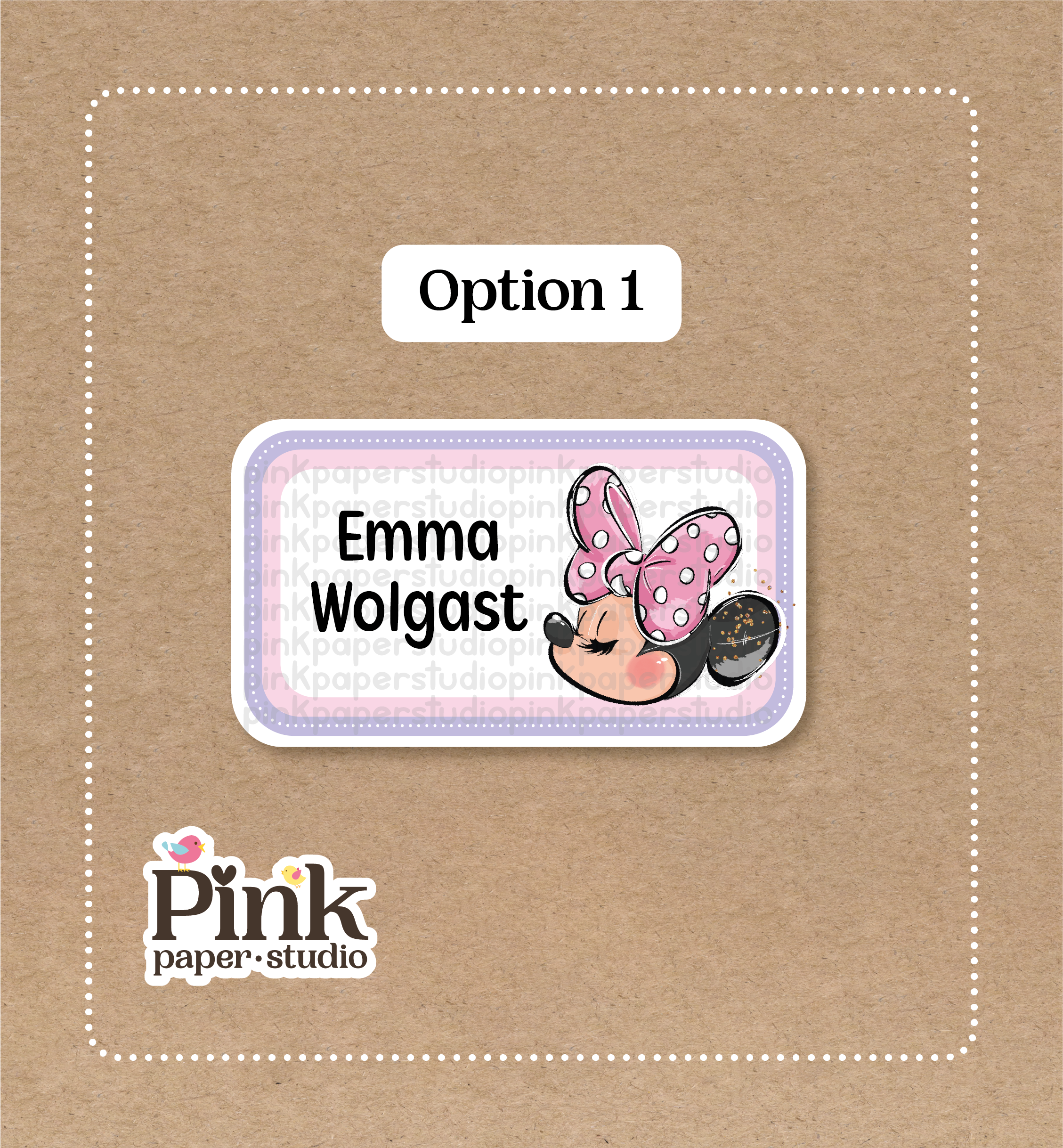 Stickers de Minnie Mouse